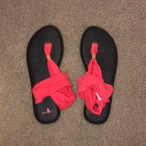 Sanuk coral yoga sling 2 sandals